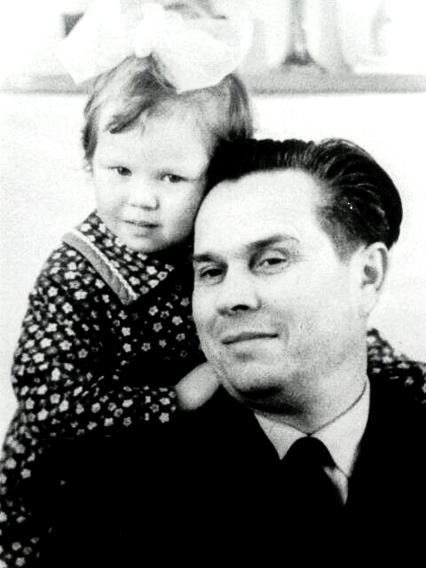 Anwar Nasyrow mit Tochter Dschamilia